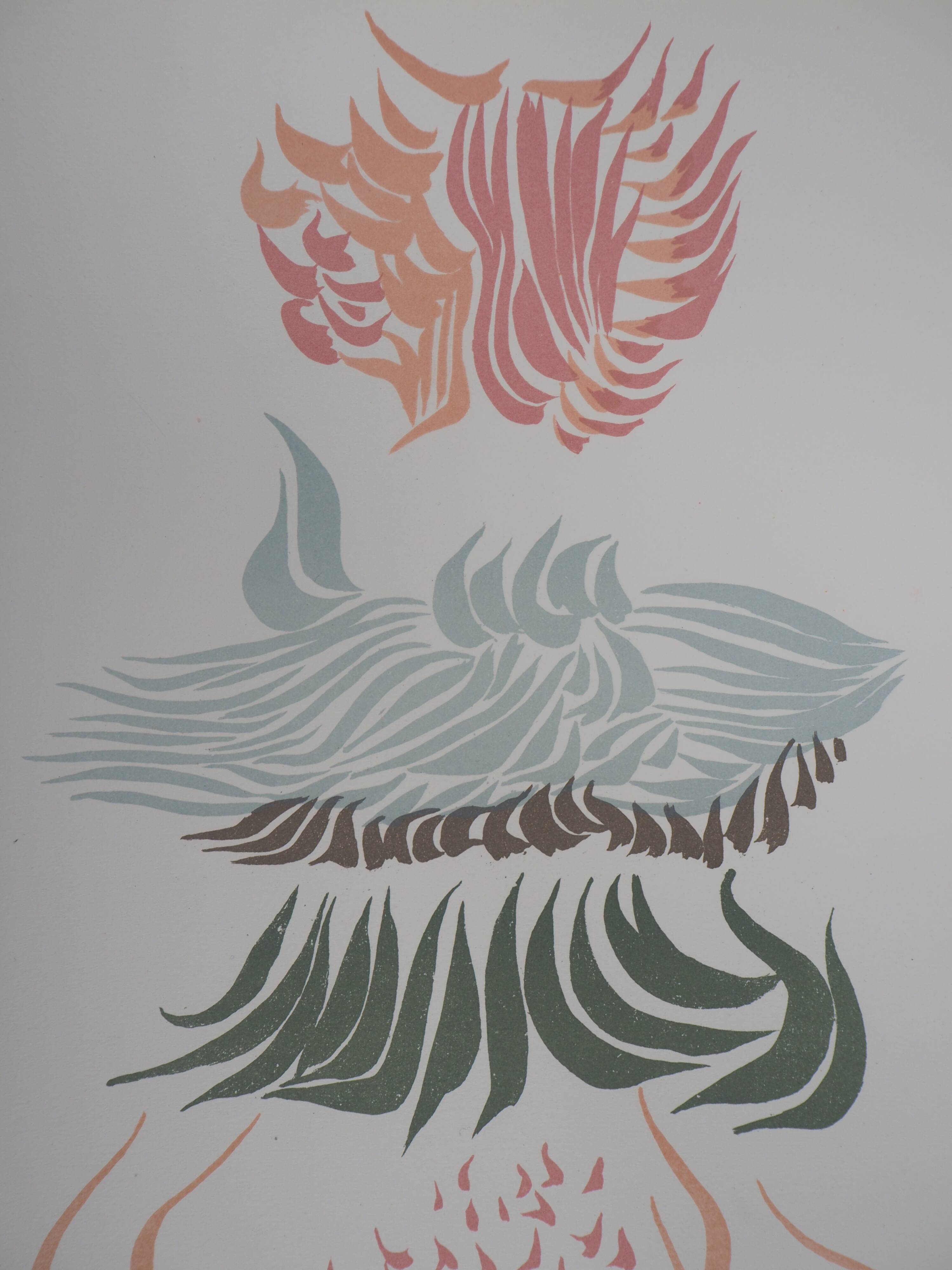 Jacques Herold: Flowering - Original Lithograph