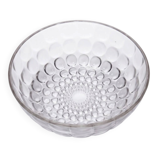 Saladier ''Billes'' René Lalique en verre, Art Déco circa 1937
