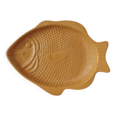 Vintage earthenware plate "Fish" -