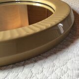 Vintage 1970 ceramic mirror