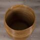 Vintage 1960s Italian design bamboo storage basket