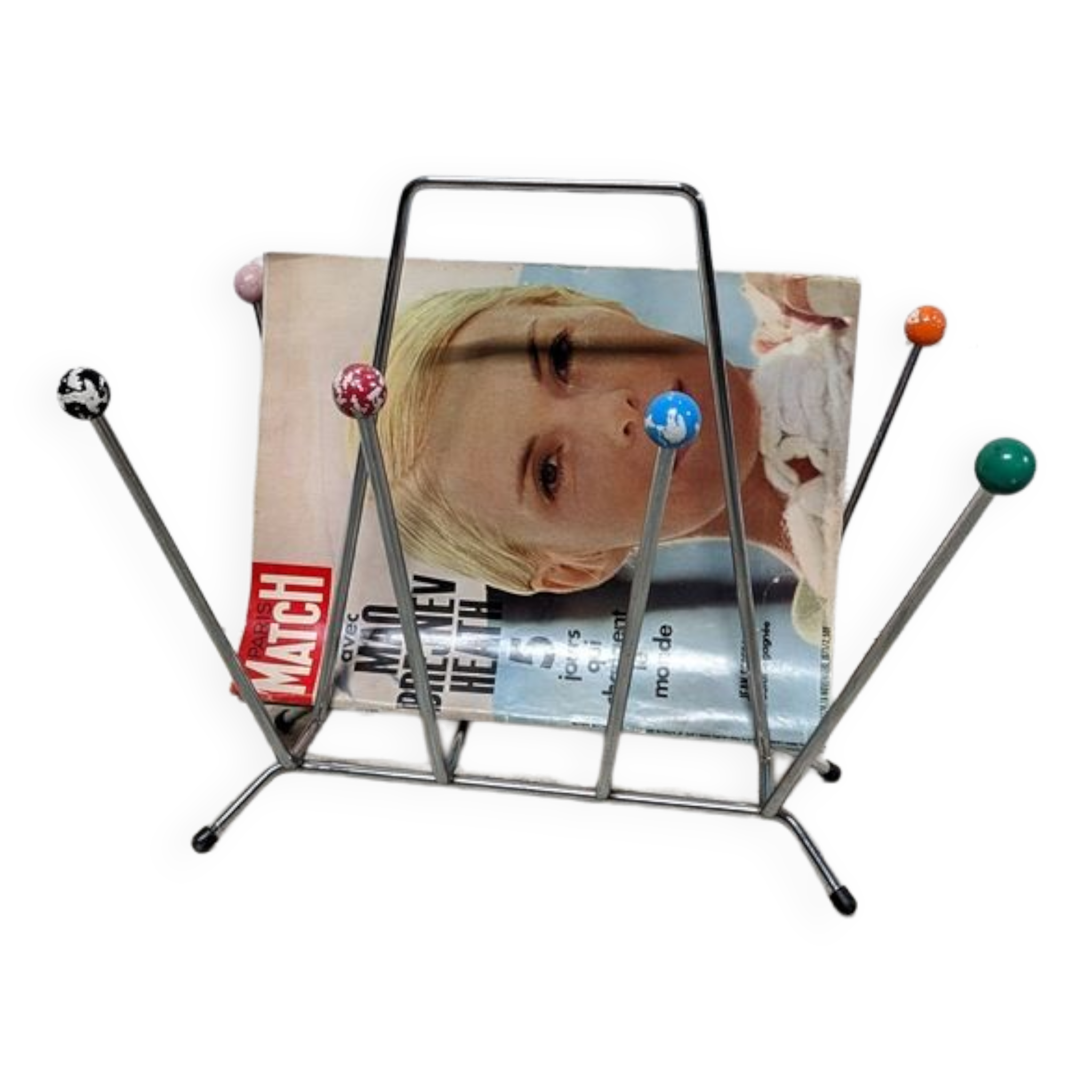 Sputnik magazine holders 60s