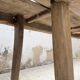Brutalist popular art table XXL 3.5m/4m pine and oak