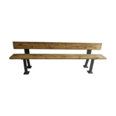 Banc d'école maternelle