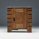 Brutalist Folk Art Cabinet, Spain, 18th Century