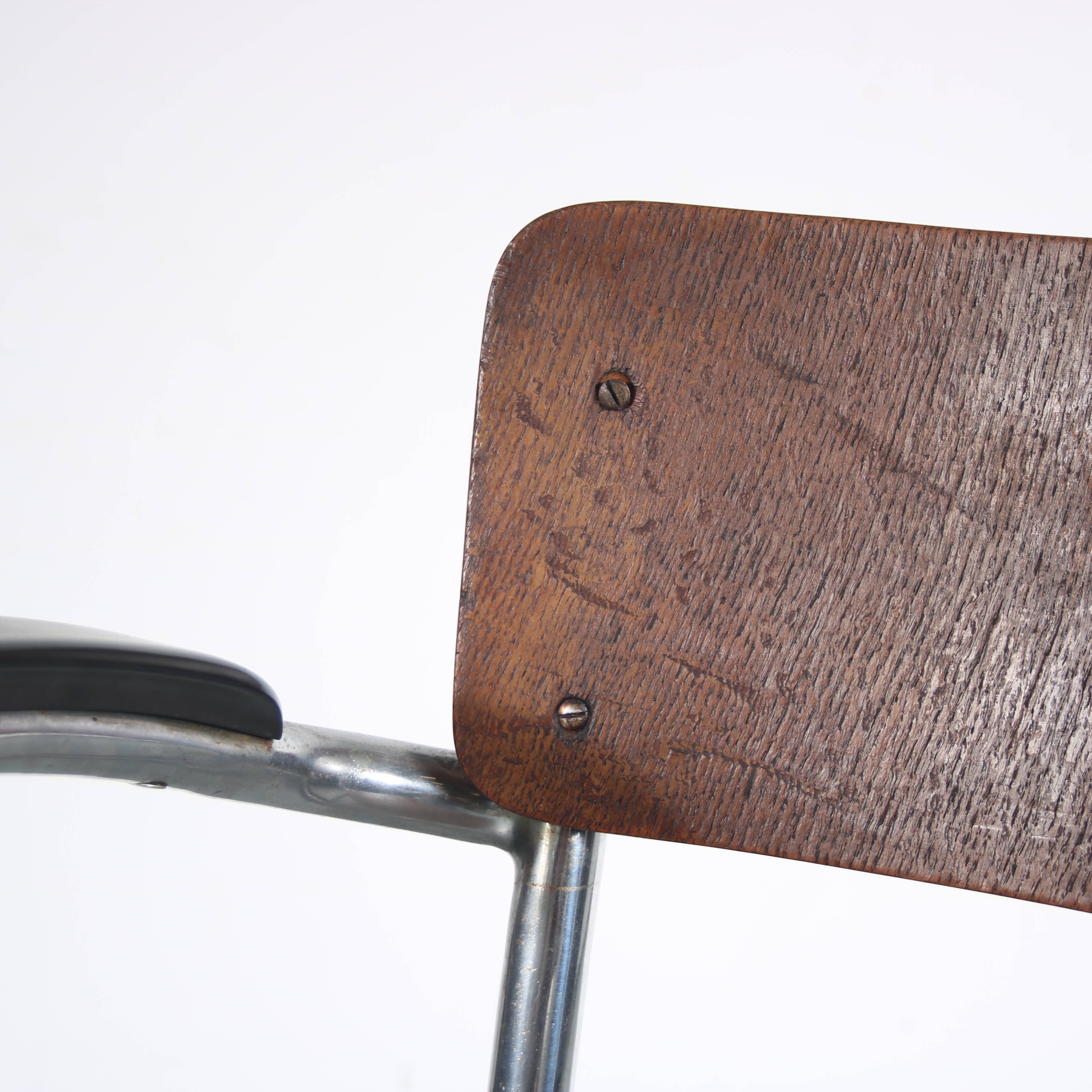 1950s High children chair by Gispen, the Netherlands