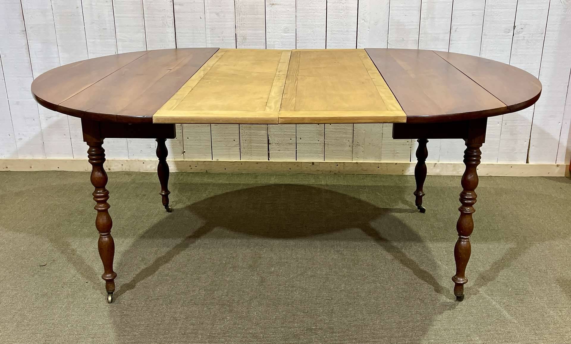 Table Louis Philippe XIXème en merisier