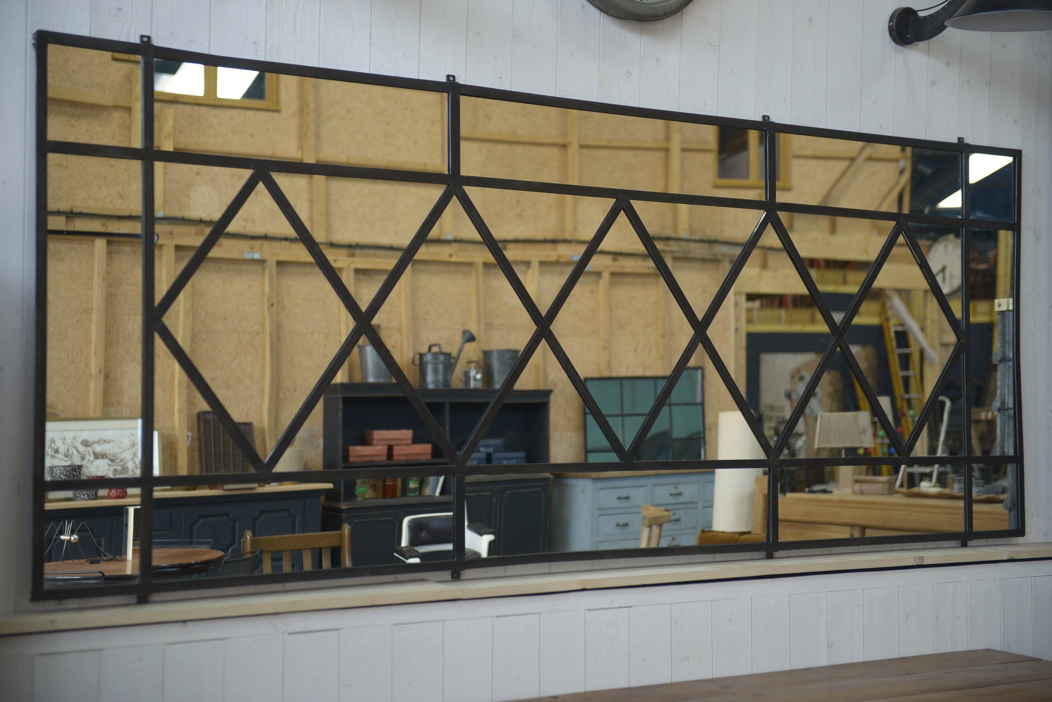 Large industrial mirror from the 1960s.