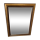 Mirror gilded frame black net and beveled ice used