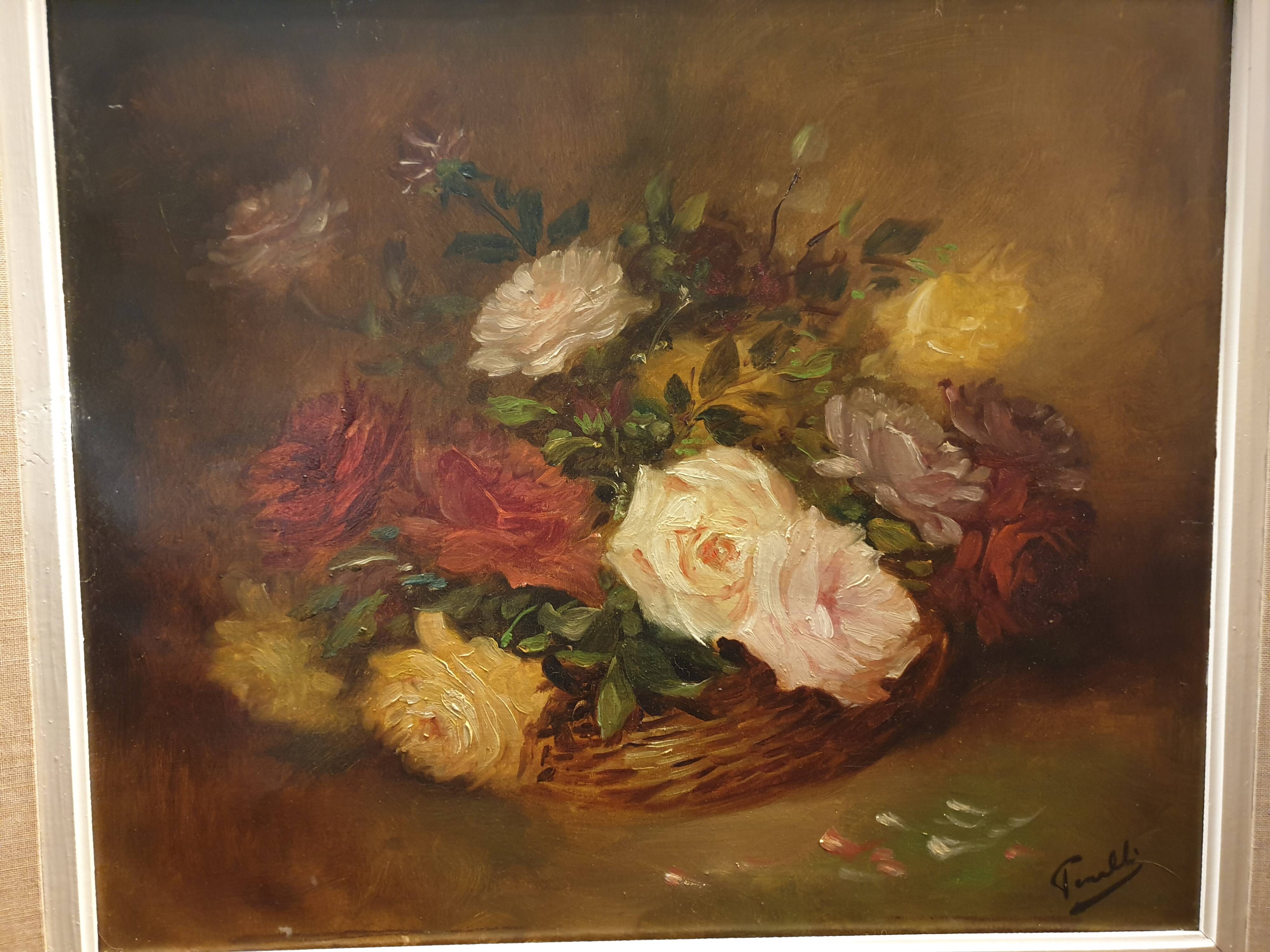 Still life oil on canvas