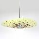 Large Vintage Czechoslovakian Opaline Glass Pendant Lights, 1970s, Set of 2