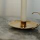 Pair of Swedish mid-century candlestick holders by Skutuna