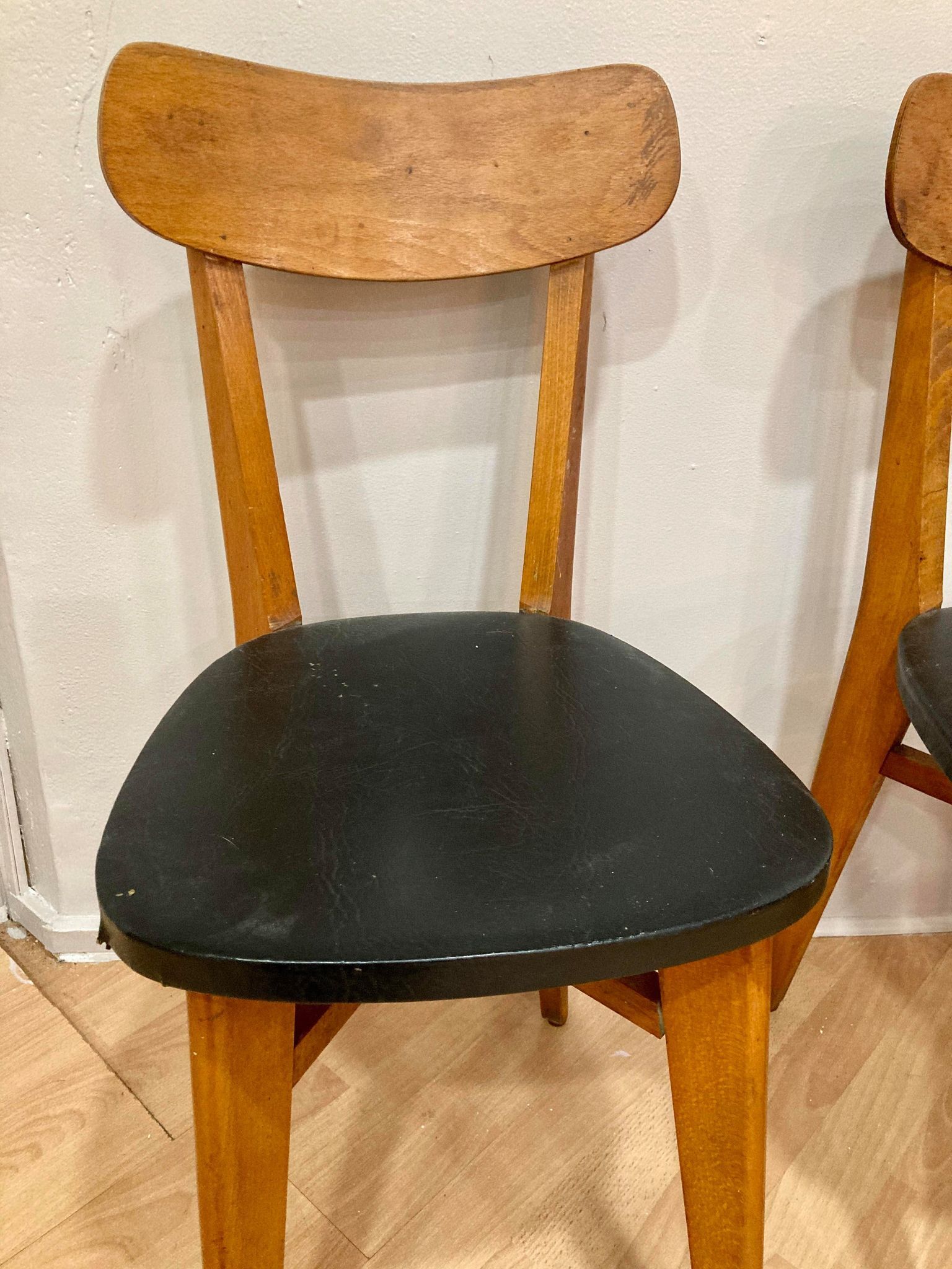 Lot of 4 chairs bistro Luterma