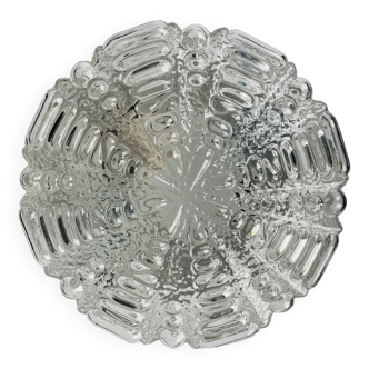 Molded glass ceiling light