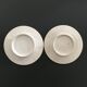 Lot de 2 assiettes décor poires