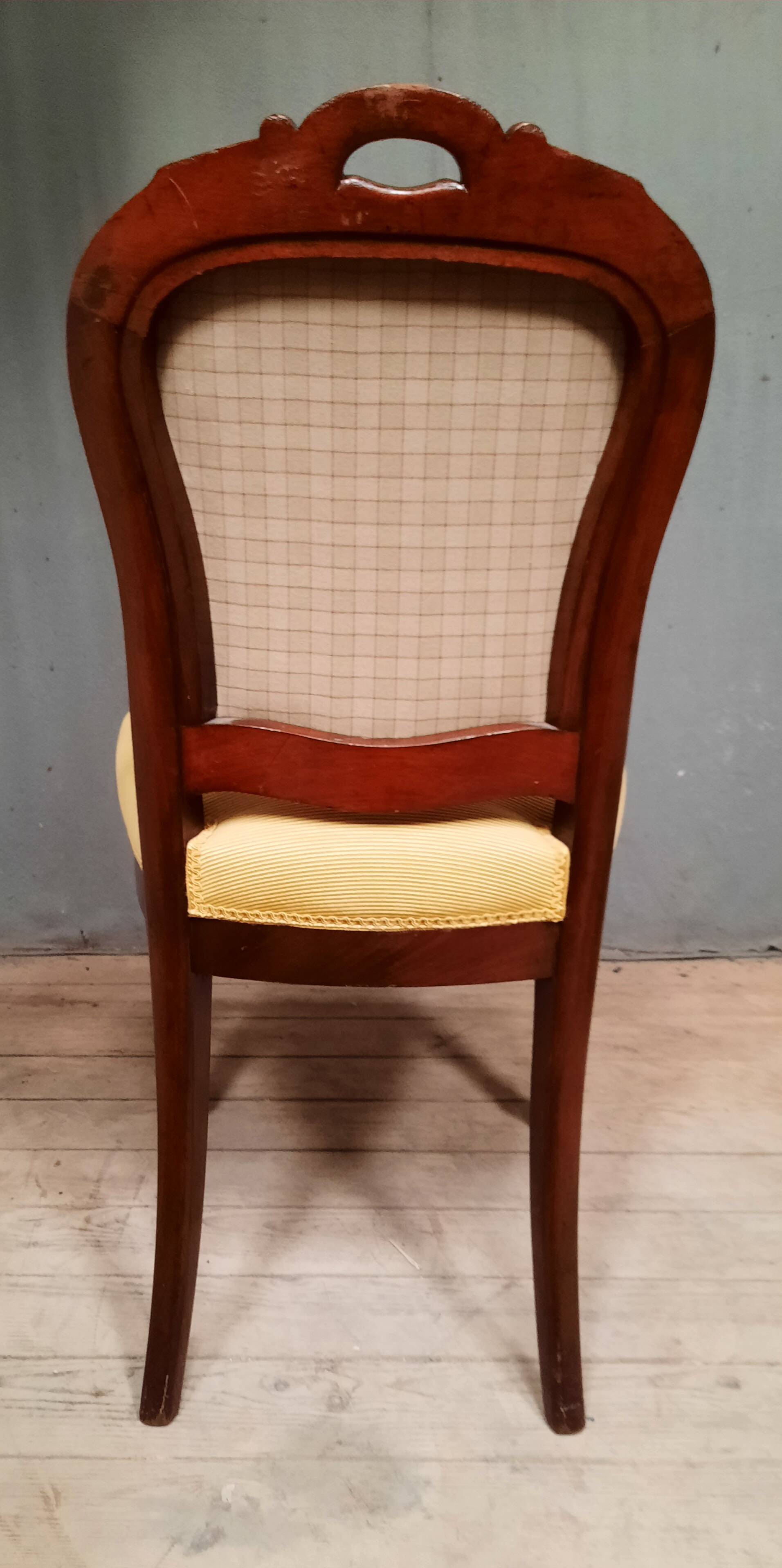 Nineteenth century mahogany chair