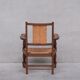 Pair of Mid-Century Rush French Armchairs