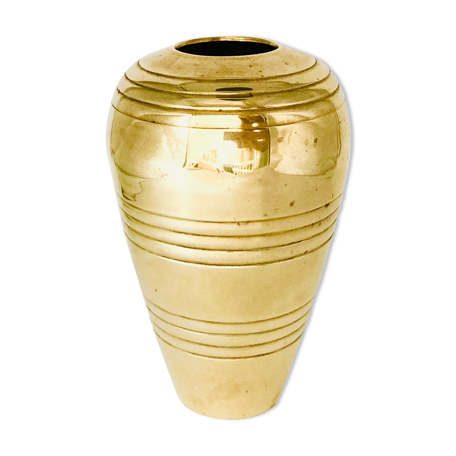 Vase en laiton