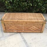 Rectangle wicker malle