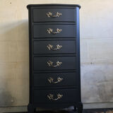 Vintage chiffonnier with black makeover