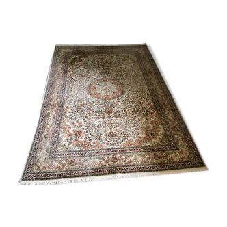 100% silk persian rug 212x305cm