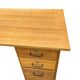 Bureau de direction vintage en chêne clair