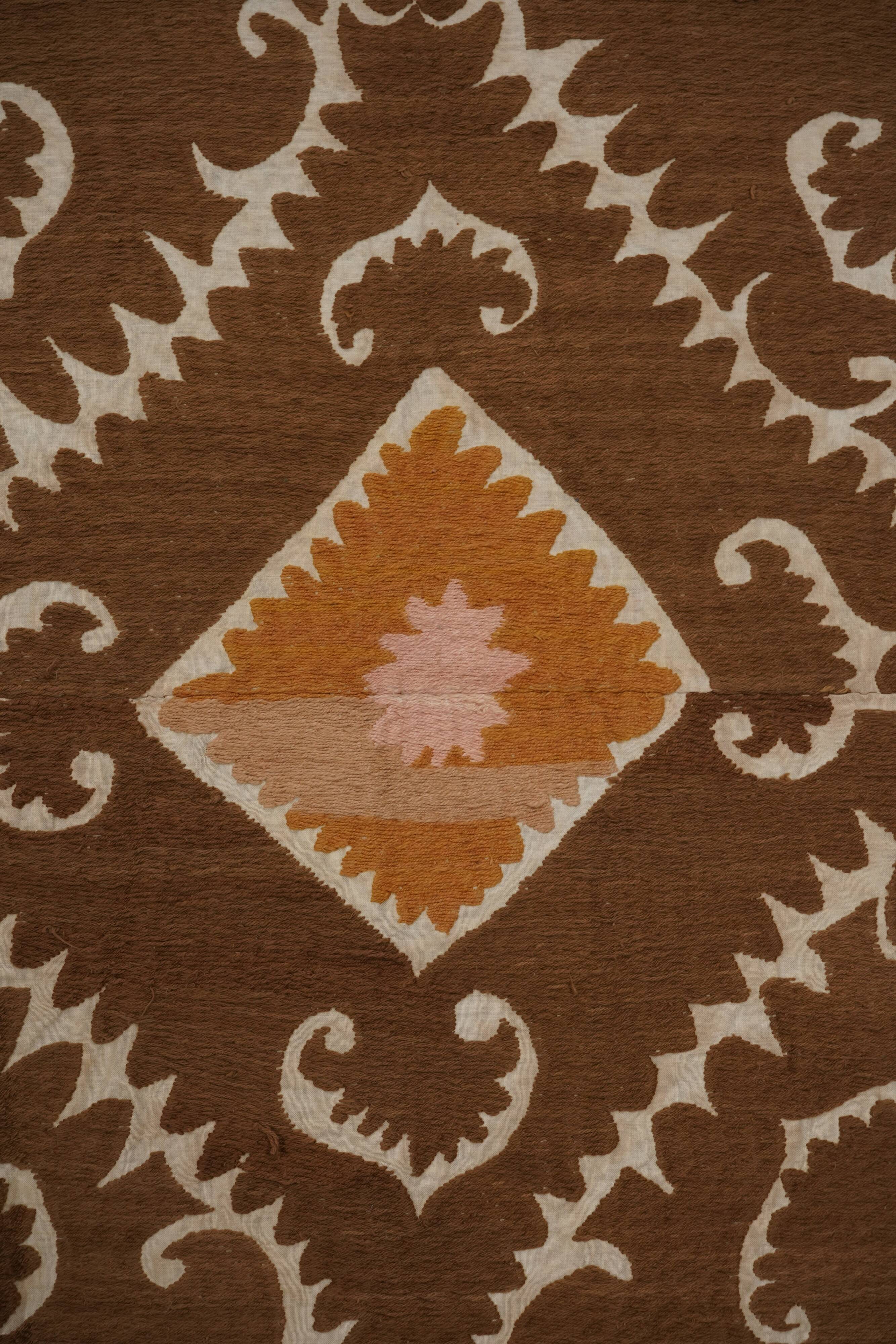 Hand-knotted rug, vintage Turkish rug 230x370 cm