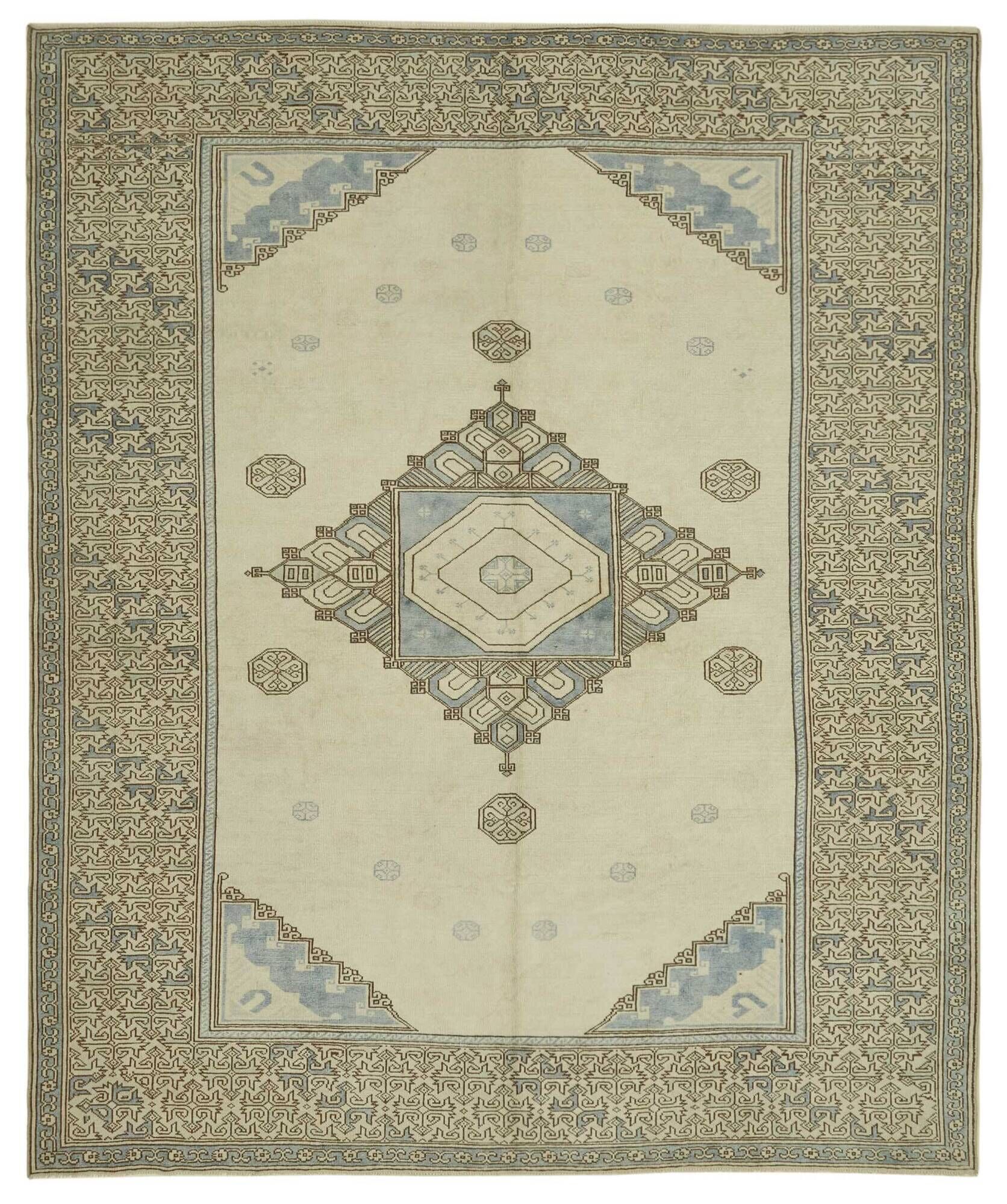Turkish Vintage Anatolian Rug 245 cm x 296 cm