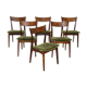 Set of 6 rosewood chairs HP Hansen Møbelindustri, Denmark, 1960