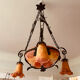 Chandelier glass paste art deco