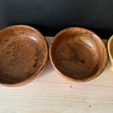 Ensemble de bols en bois