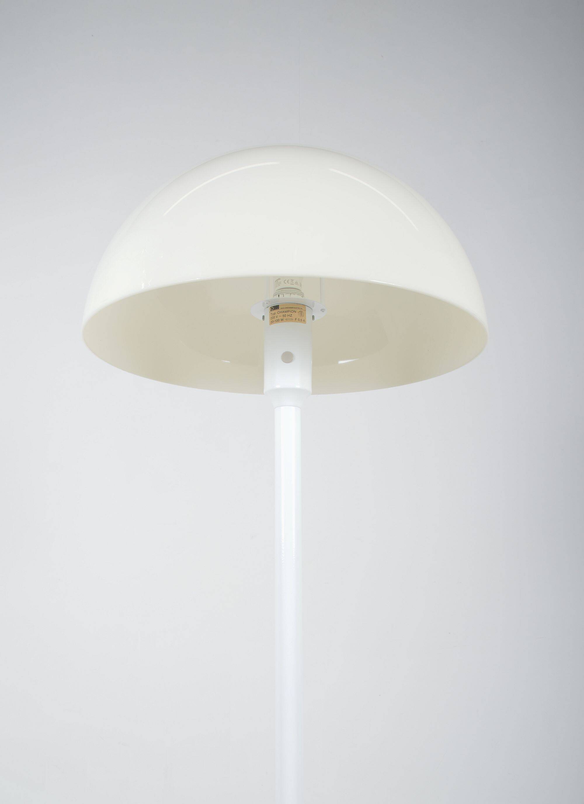 Danish Champion floor lamp designed by Knud Christensen, 1970