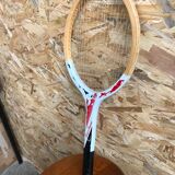 Old racket tennis super court junior wood decoration