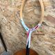 Ancienne raquette tennis super court junior bois