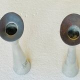 Scandinavian pair of candlesticks by Broste, Copenhagen circa 1970/1980.