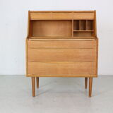 Mid-century oak writing desk, 1960 denmark