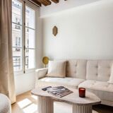 Venus coffee table irregular natural travertine - 100x50cm