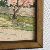 Original watercolor by Ray Perraud, 1933.