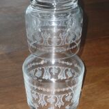Carafe et verre de nuit