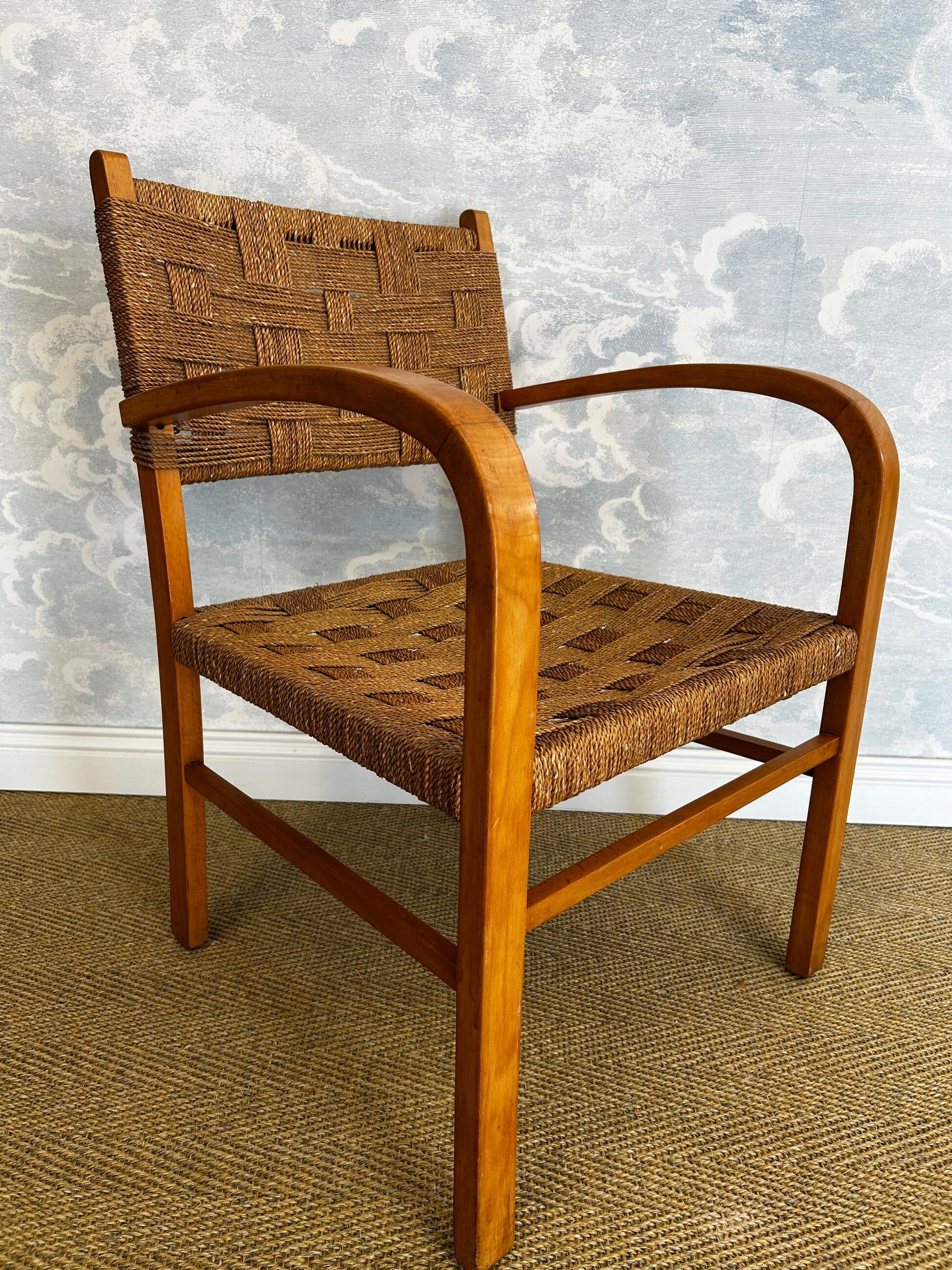Bauhaus armchair in the style of Erich Dieckmann, Germany 1950s