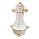 Old porcelain wall font