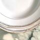Service plates for 12 people 33 pieces Sologne porcelain