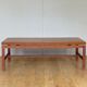 Scandinavian teak coffee table with extensions