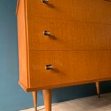 Vintage dresser with tapered feet