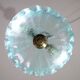 Rare Blu Pendant Light Murano Glass by Barovier e Toso, 1950