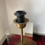 1950s wooden table lamp