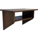 Vintage Danish rosewood wall shelf open floating shelf 60s design