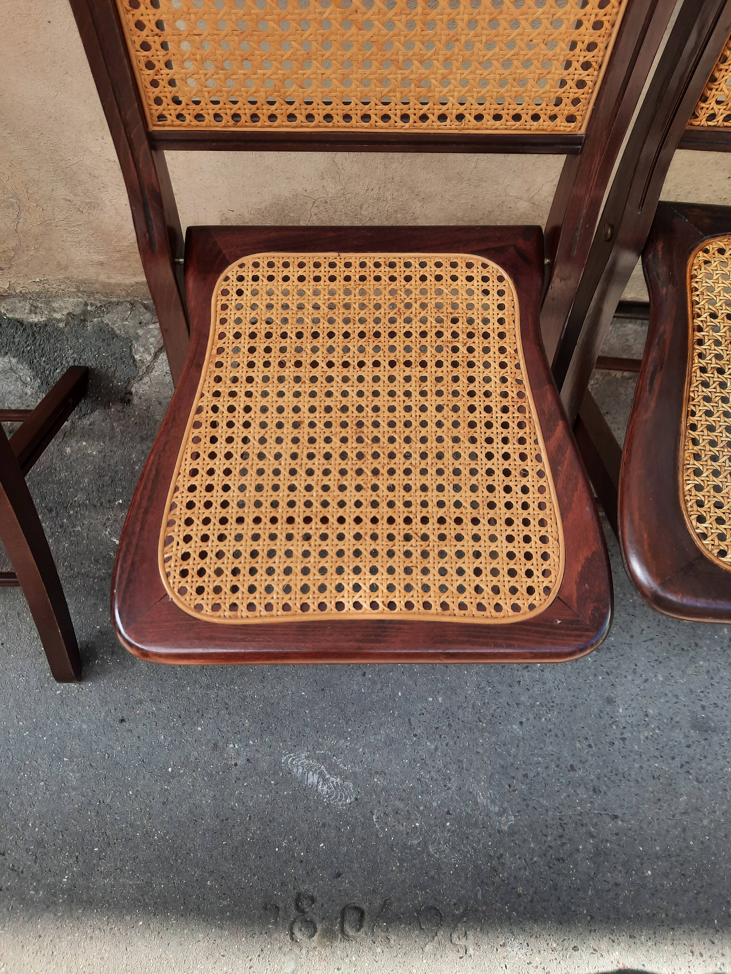 Lot de 4 chaises pliantes