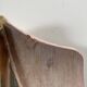 Panneau ancien en bois sculpté au décor de feuillage