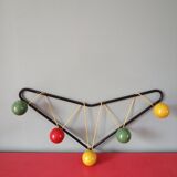 Wall coat rack 60s